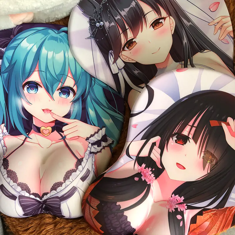 antenna 3d oppai mouse pad 4658 - Boobie Mouse Pad