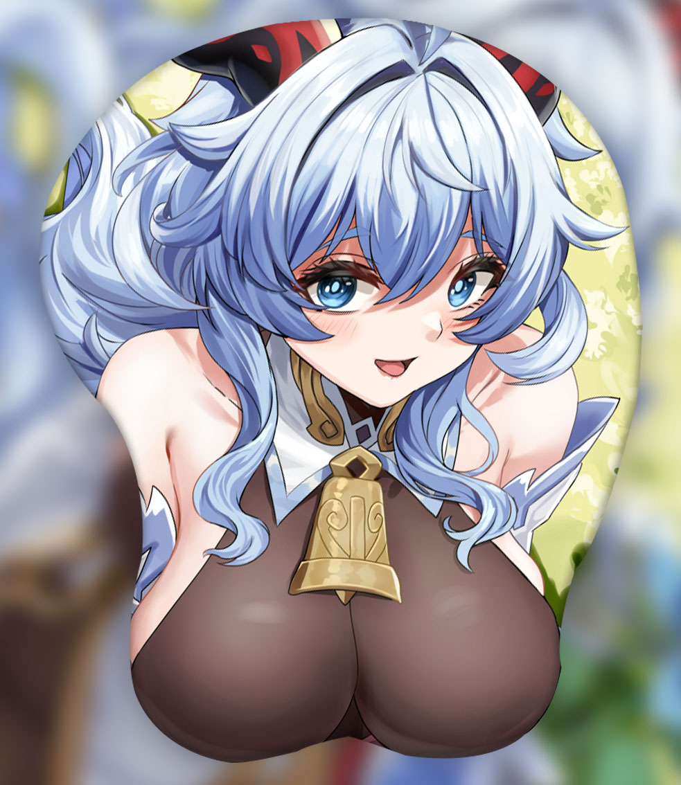 ganyu 3d oppai mouse pad ver2 4893 - Boobie Mouse Pad