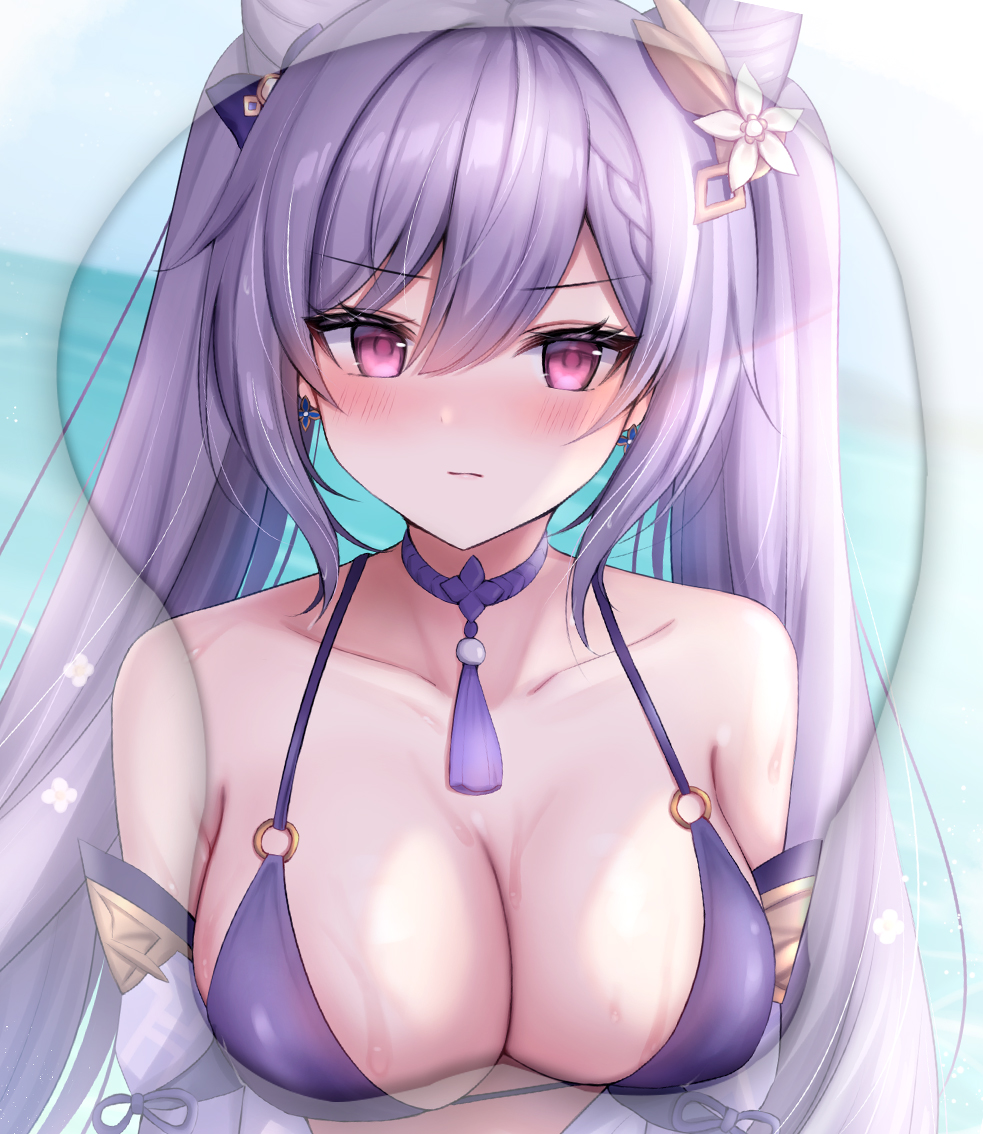 keqing 3d oppai mouse pad ver2 4706 - Boobie Mouse Pad
