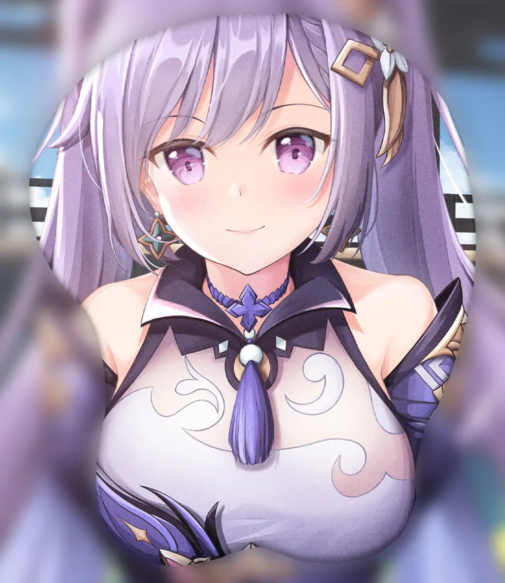 keqing 3d oppai mouse pad ver3 1619 - Boobie Mouse Pad