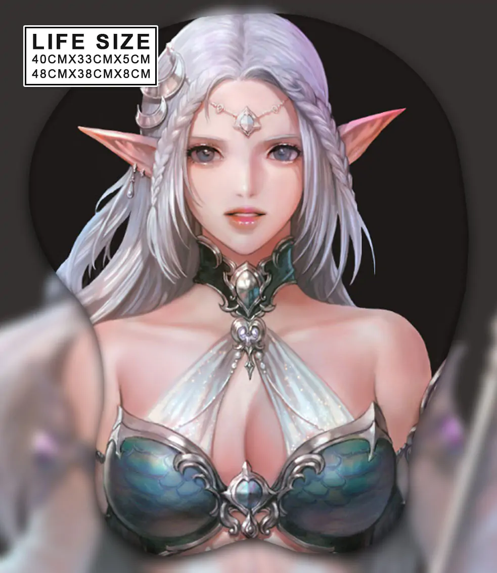 league of aagels life size oppai mousepad 6293 - Boobie Mouse Pad