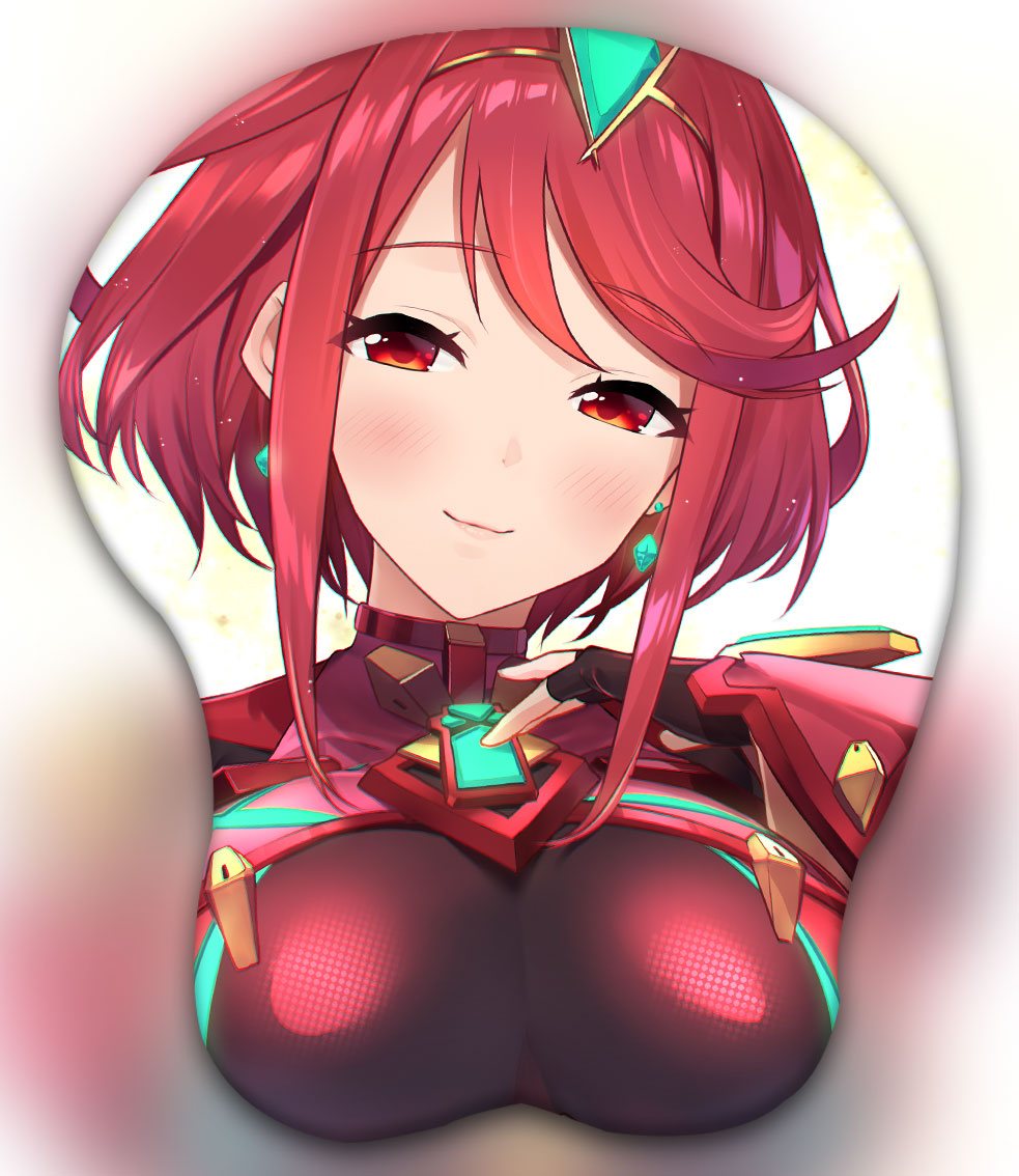 pyra 3d oppai mouse pad ver2 5728 - Boobie Mouse Pad