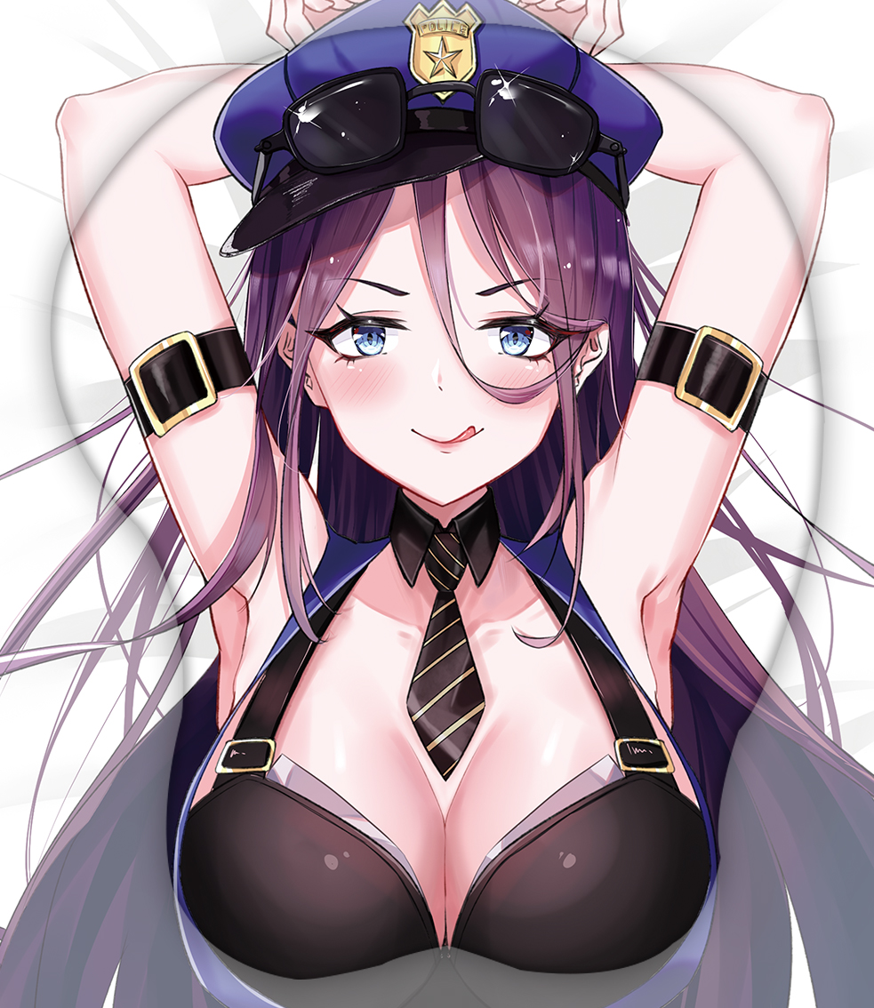 the sheriff of piltover caitlyn 3d oppai mouse pad 5819 - Boobie Mouse Pad